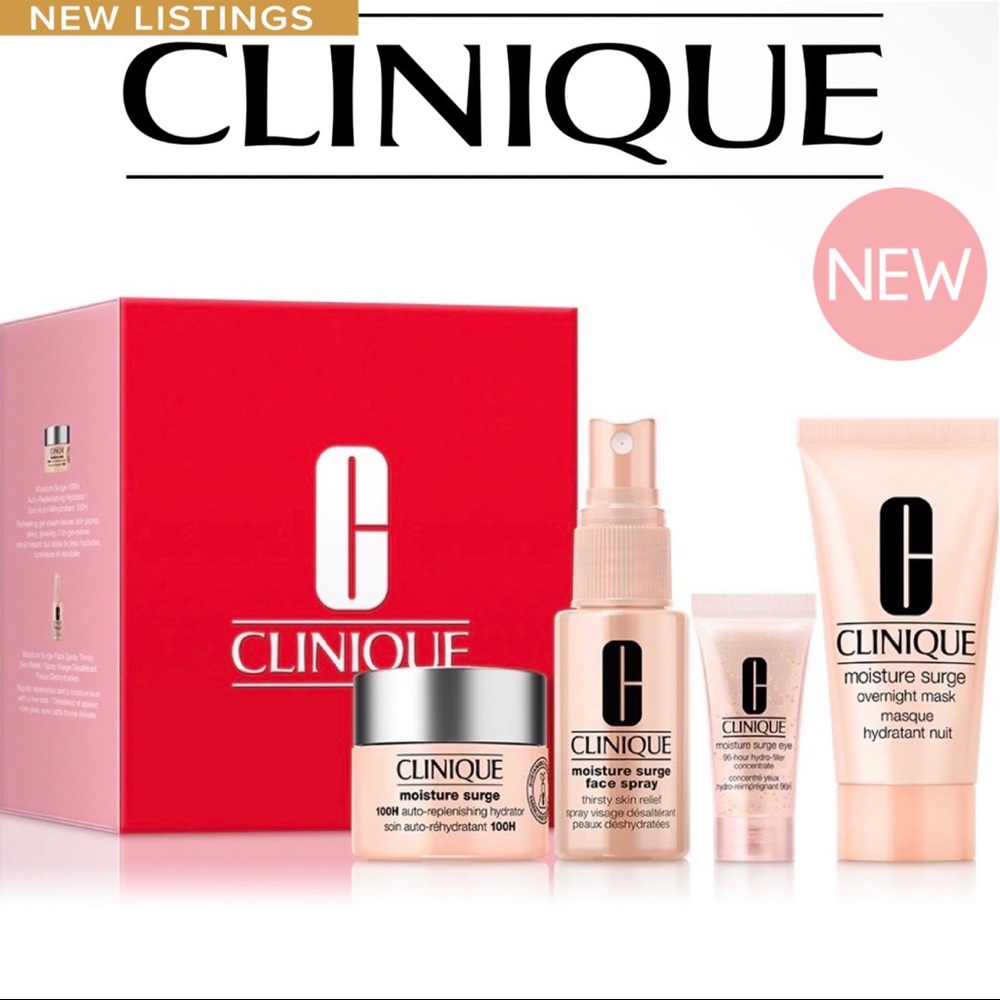 🆕 Clinique Clinique’s Hydration Heroes 4 - Piece Set